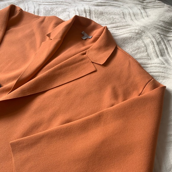 COS Orange Knitted Jacket with Pocket - Picture 3 of 5